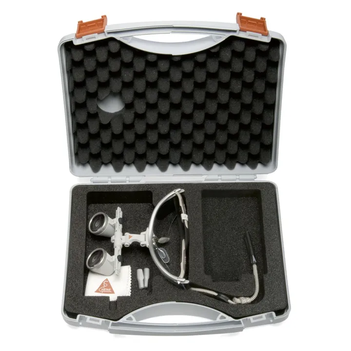 HEINE HR 2.5x Binokularlupen Set A auf S-FRAME 520 mm