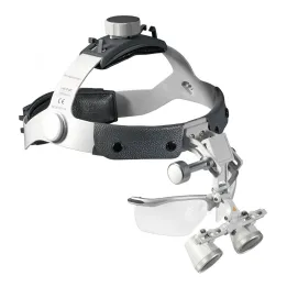 HEINE HR 2.5x Binokularlupen Set B auf Kopfband mit S-GUARD 520 mm