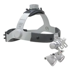 HEINE HR 2.5x Binokularlupen Set C auf Kopfband 520 mm
