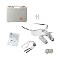 HEINE HRP 6x Binokularlupen Set A auf S-FRAME 340 mm