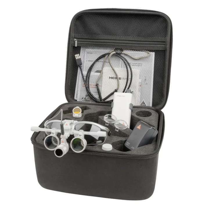 HEINE LoupeLight2 Set mit HR 2,5x Binokularlupen 420
