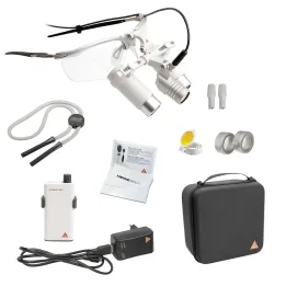 HEINE LoupeLight2 Set mit HRP 3,5x Binokularlupen 420