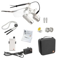 HEINE LoupeLight2 Set mit HRP 3,5x Binokularlupen 420