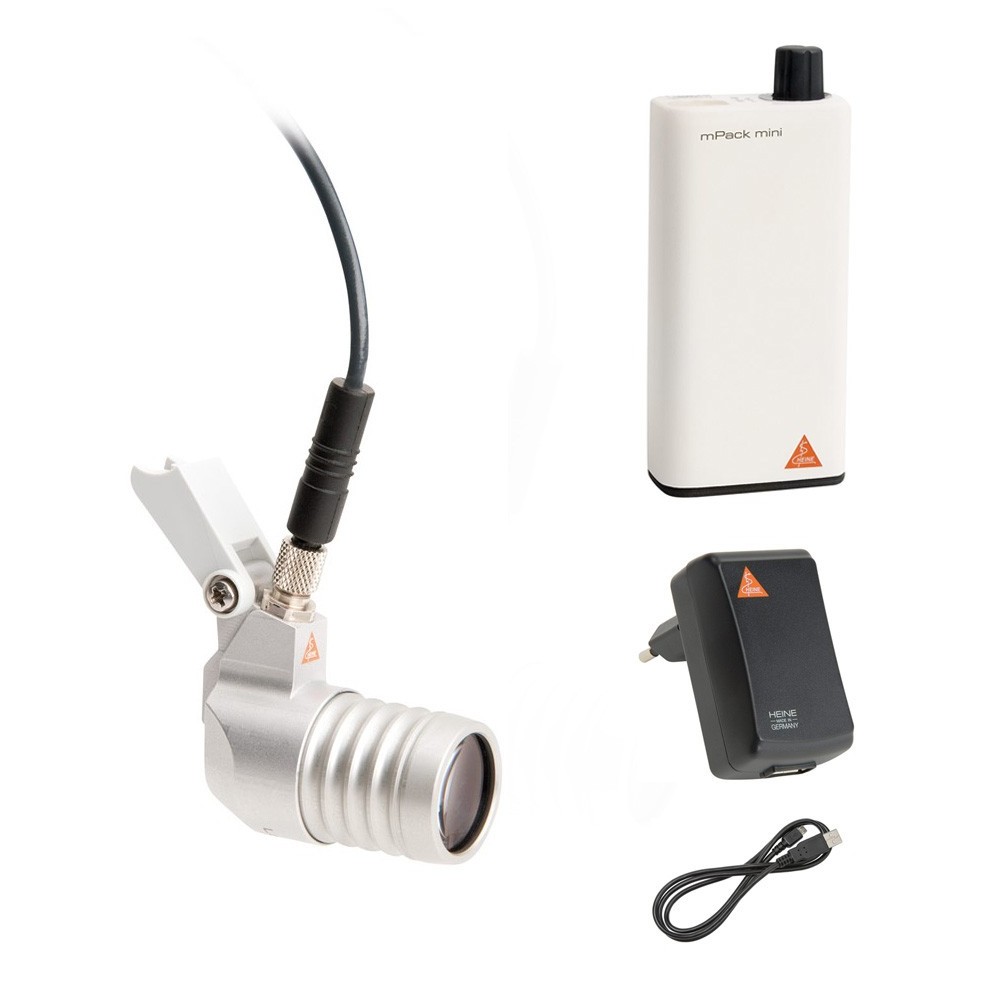 HEINE LoupeLight2 LED Kopfleuchte mit mPack mini