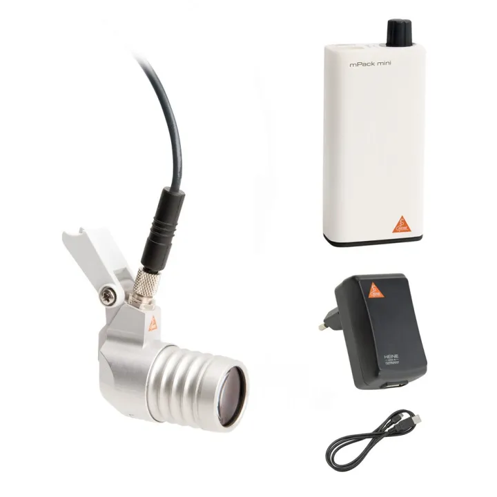 HEINE LoupeLight2 LED Kopfleuchte mit mPack mini