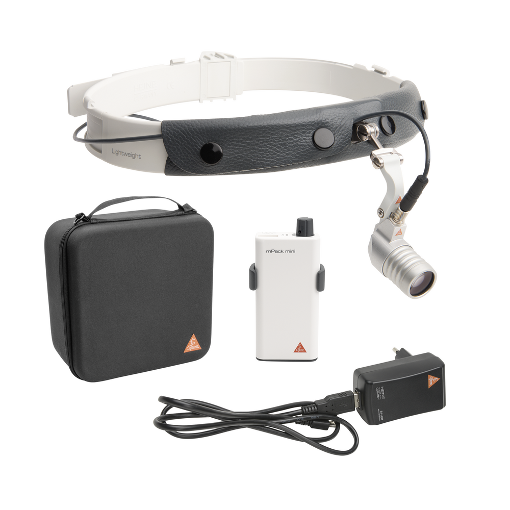 HEINE MicroLight2 LED Kopfleuchte auf Kopfband