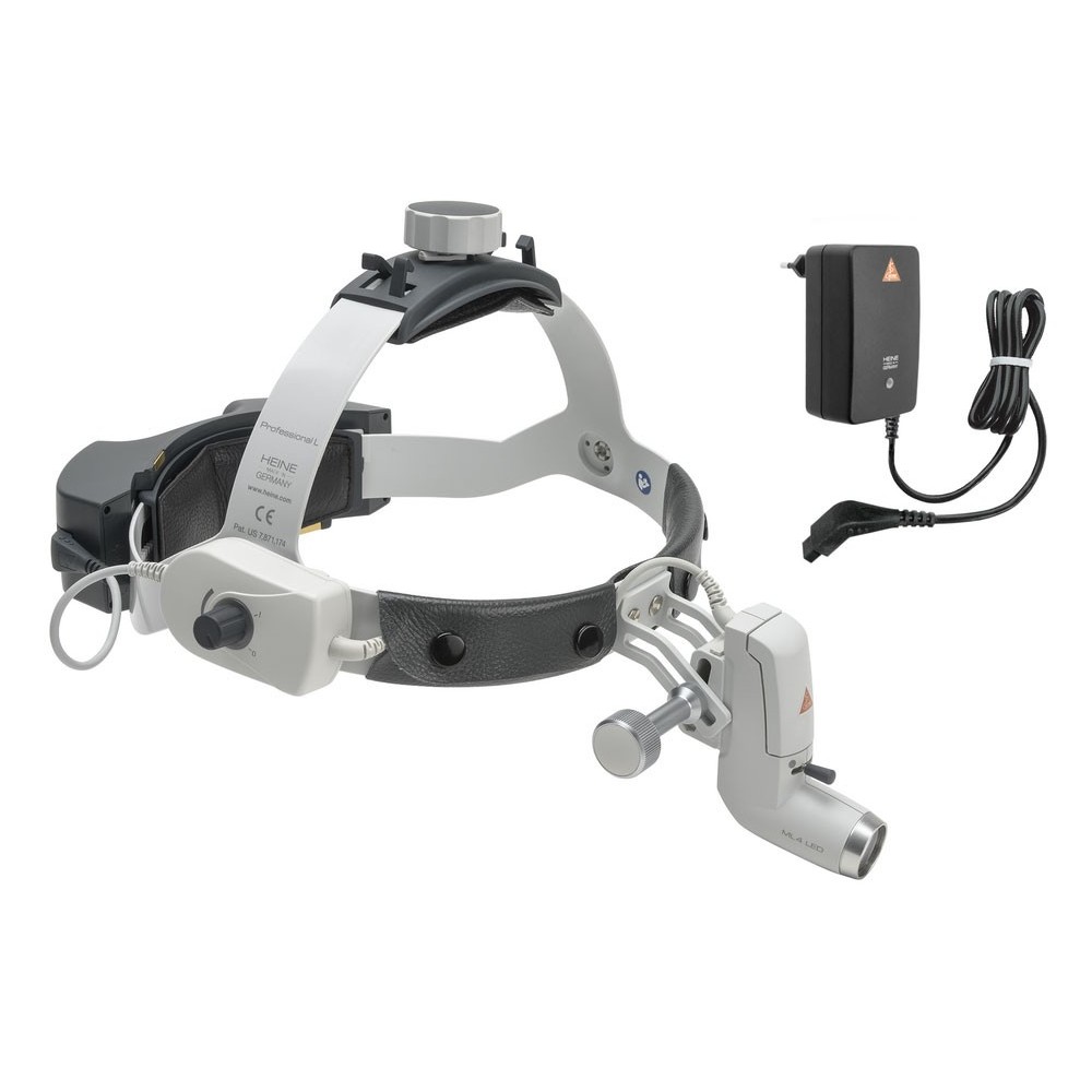 HEINE ML4 LED Kopfleuchte mit mPack UNPLUGGED Kopfbandakku