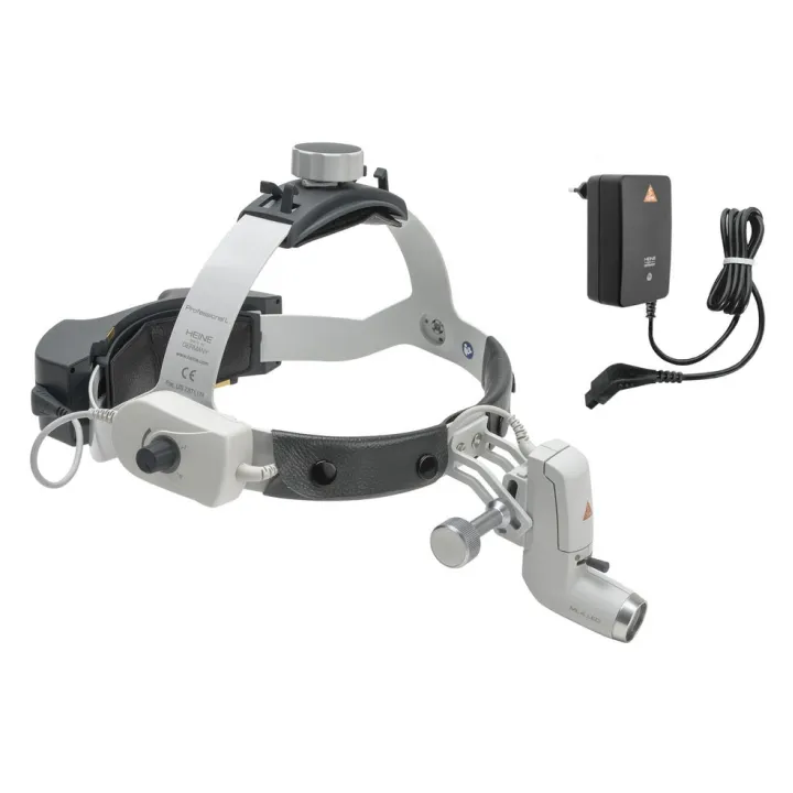 HEINE ML4 LED Kopfleuchte mit mPack UNPLUGGED Kopfbandakku