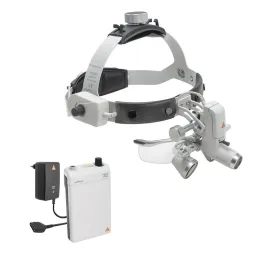 HEINE ML4 LED HeadLight mit HR 2,5x Binokularlupen 340