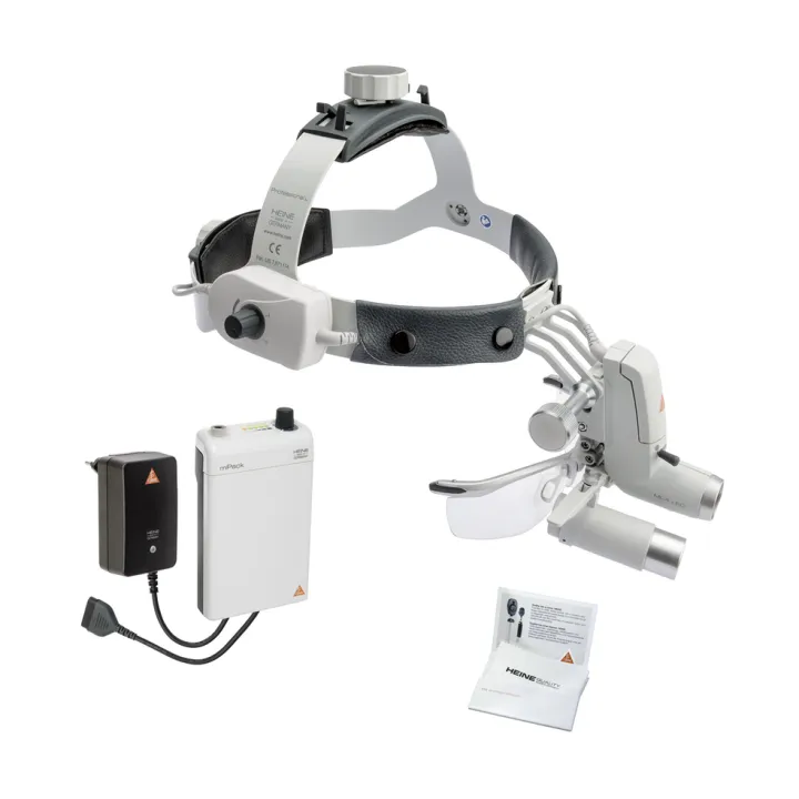 HEINE ML4 LED Kit 4 mit HRP 4x - 340 Lupen und mPack