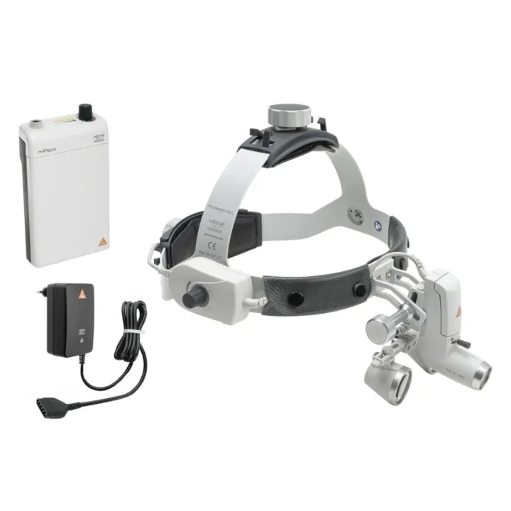HEINE ML4 LED Kit 2c mit HR 2,5x - 420 Lupen und mPack