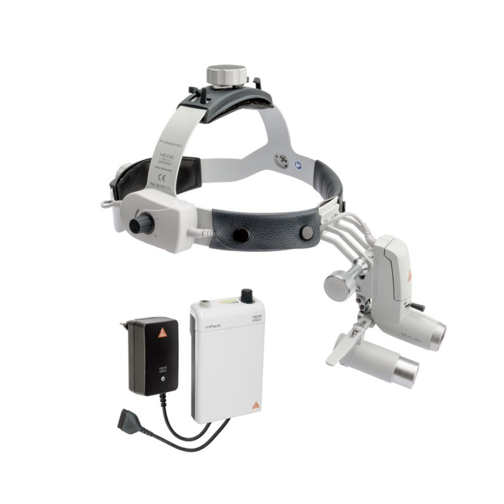 HEINE ML4 LED Kit 5c mit HRP 6x - 340 Lupen und mPack