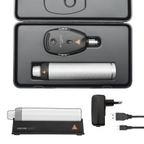 HEINE BETA 200S LED Ophthalmoskop Set mit Ladegriff USB