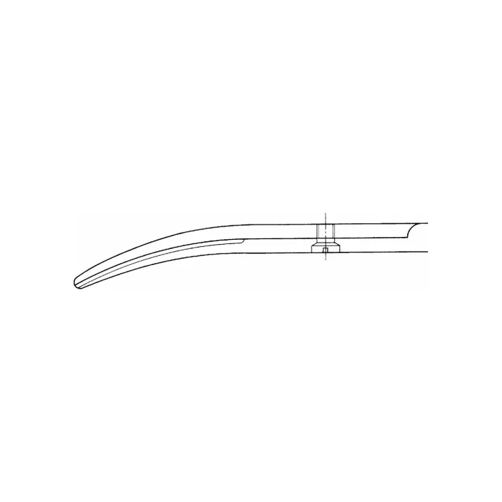 Aesculap METZENBAUM Präparierschere, gebogen, stumpf, 145 mm