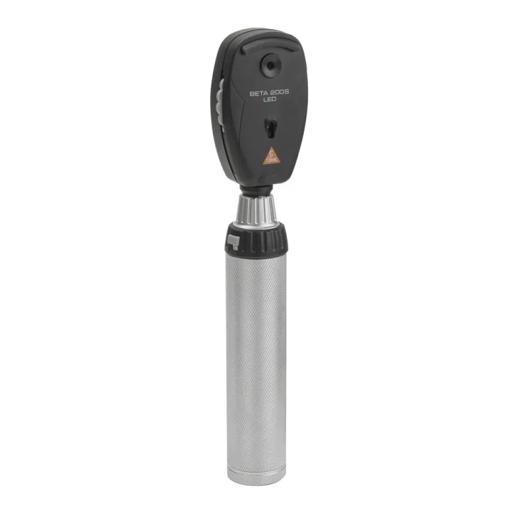 HEINE BETA 200S LED Ophthalmoskop Set mit BETA4 NT Ladegriff