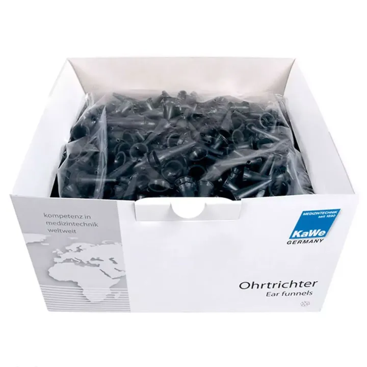KaWe Einmal-Ohrtrichter Ø 25 mm anthrazit 1000 St.