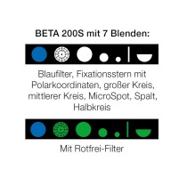 HEINE BETA 200S LED Ophthalmoskop Blenden