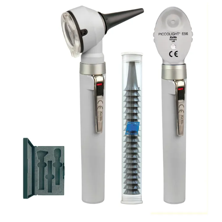 KaWe PICCOLIGHT F.O./E56 25V stone US Otoskop-/Ophthalmoskop-Set