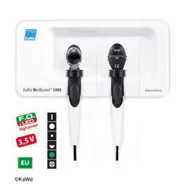 KaWe MedCenter 5000 35V F.O LED/E56 EU Set mit 2 Köpfen 2 Griffen