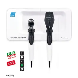 KaWe MedCenter 5000 35V F.O LED/E25 Set mit 2 Köpfen 2 Griffen