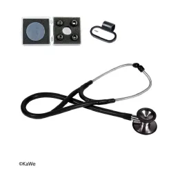 KaWe Profi-Kardiologie Stethoskop schwarz