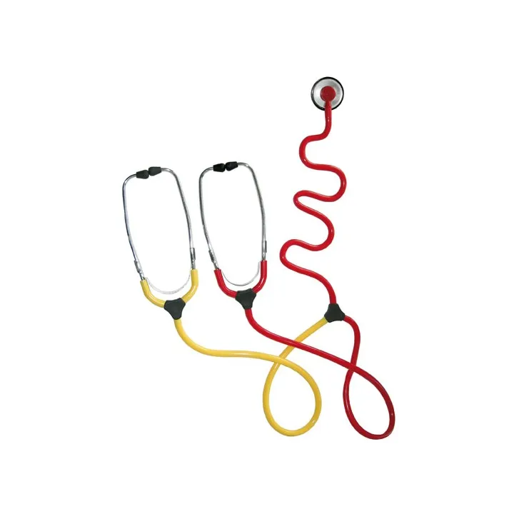 KaWe Schwestern-Lehr Stethoskop Plano, rot/gelb | bei GTO medical Deutschland