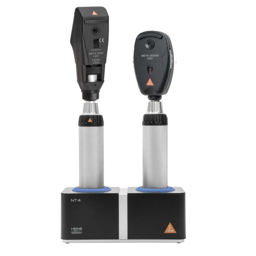 HEINE BETA 200S LED Diagnostik Kit mit zwei Ladegriffen NT