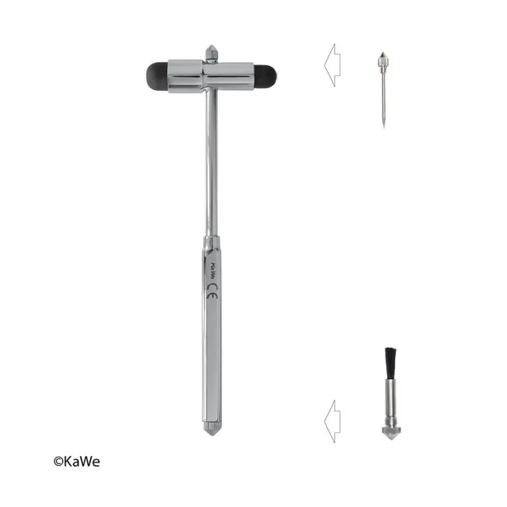 KaWe Buck neurologischer Reflexhammer mit Metallgriff | KaWe Medizinte | bei GTO medical Deutschland