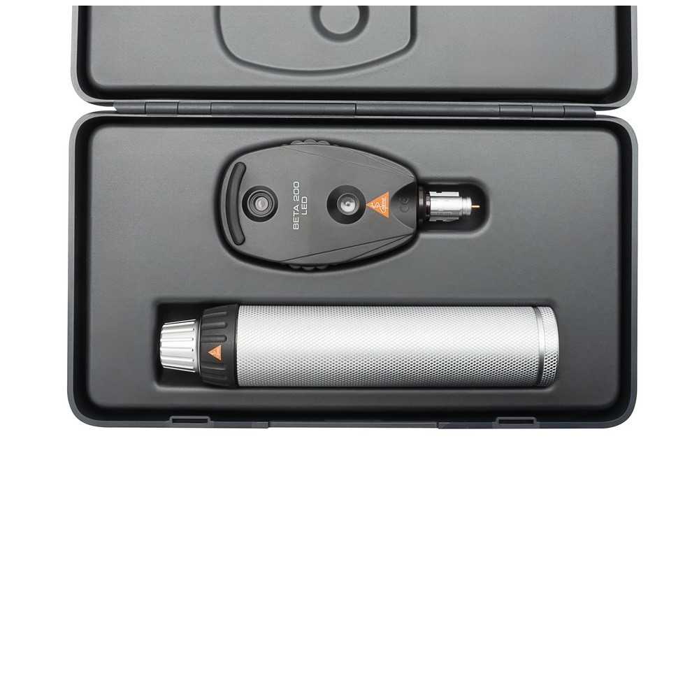 HEINE BETA 200 LED Ophthalmoskop Set mit Batteriegriff