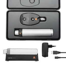 HEINE BETA 200 LED Ophthalmoskop Set mit Ladegriff USB