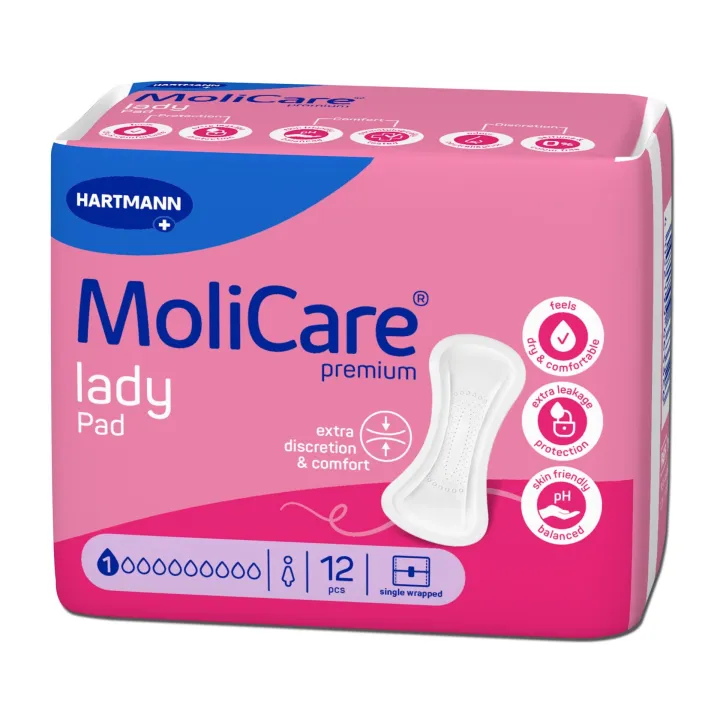 HARTMANN MoliCare premium lady Pad 1 Tropfen à 12 Stück
