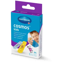 HARTMANN Cosmoskids à 20 Pflasterstrips in 2 verschiedenen Größen