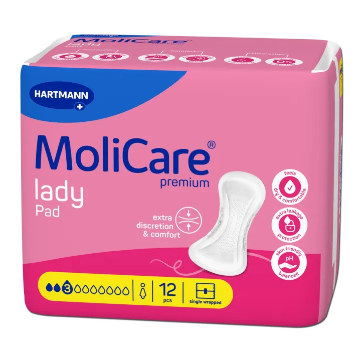 HARTMANN MoliCare premium lady Pad 3 Tropfen à 12 Stück