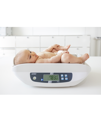 Geeichte Babywaage KERN MBA 10K-3M