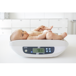 Geeichte Babywaage KERN MBA 10K-3M