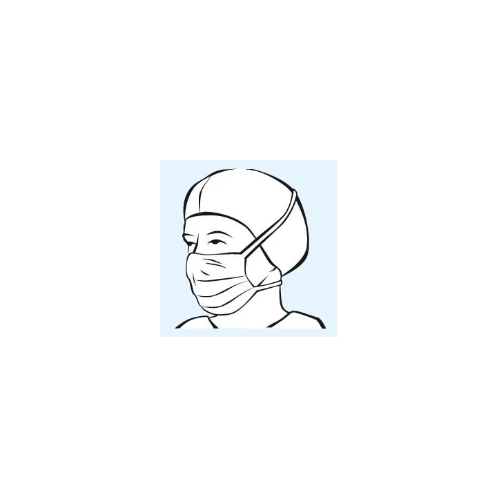 HARTMANN Foliodress Mask Comfort Anti splash ung à 40 Stück