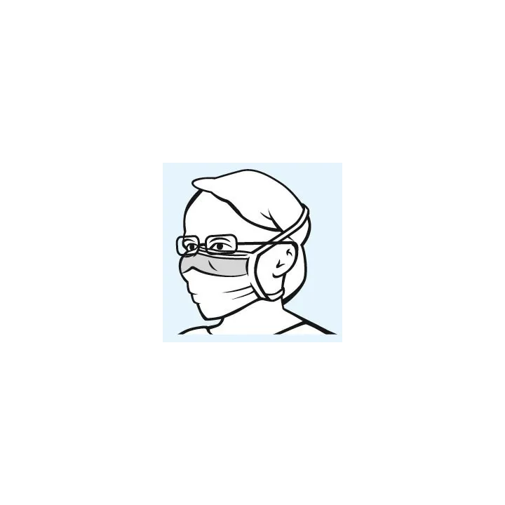 HARTMANN Foliodress mask Comfort Anti fogging ung à 50 Stück