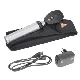 HEINE K180 LED Ophthalmoskop mit Ladegriff USB
