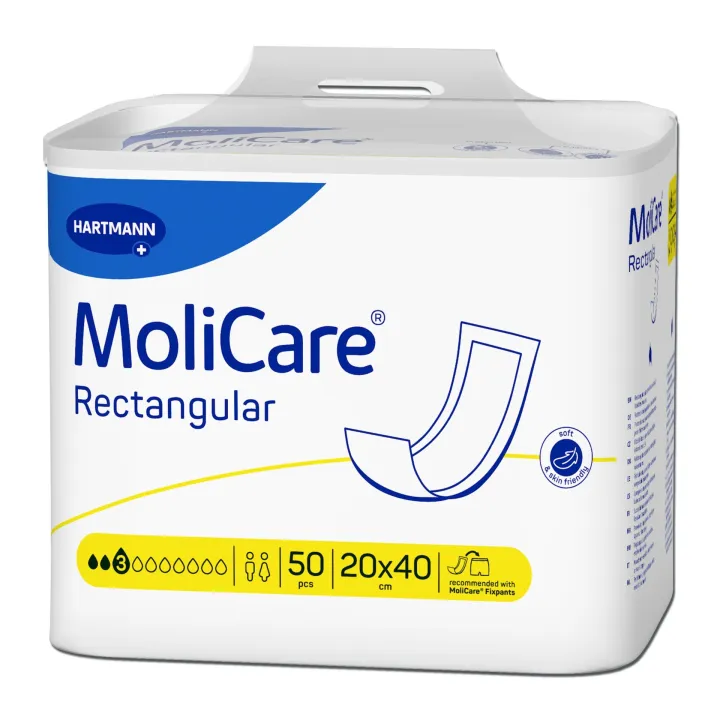 HARTMANN ​MoliCareRectangular 3 Tropfen à 50 Stück