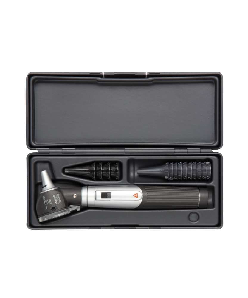 HEINE mini 3000 LED F.O. Otoskop Set im Etui HEINE mini 3000 LED F.O. Otoskop Set im Etui
