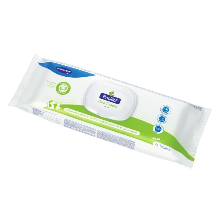 HARTMANN Bacillol Zero Tissues – 1 Stück à 160 Stück