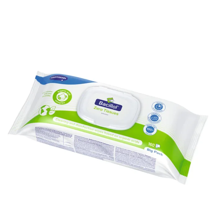 HARTMANN Bacillol Zero Tissues – 1 Stück à 160 Stück