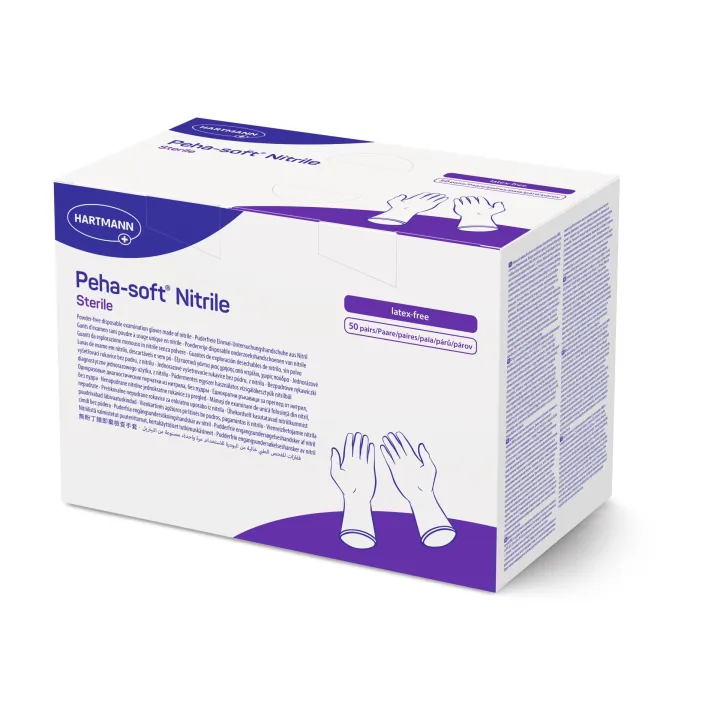 HARTMANN Peha-soft Nitrile Sterile à 50 Paar