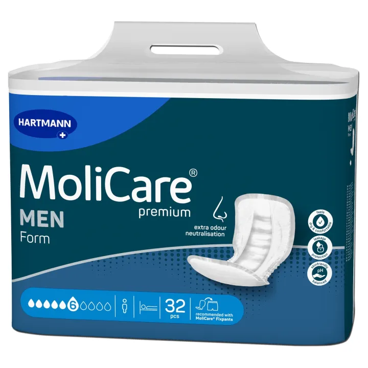 HARTMANN MoliCare premium Form MEN 6 Tropfen à 32 Stück