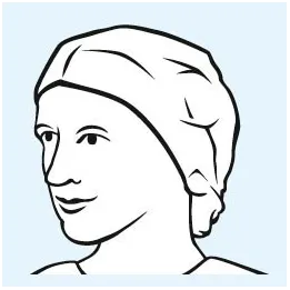 HARTMANN Foliodress Cap Comfort Form à 100 Stück