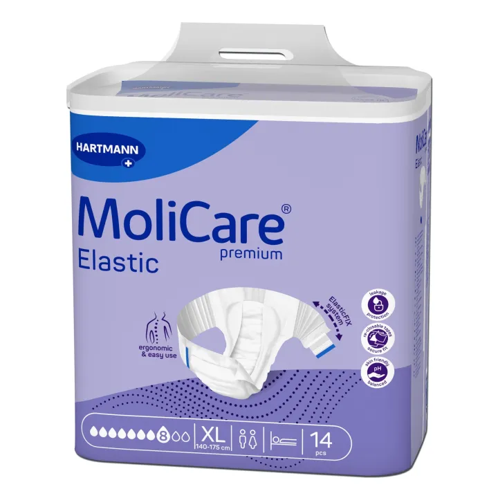 HARTMANN Molicare premium Elastic 8 Tropfen à 24 Stück