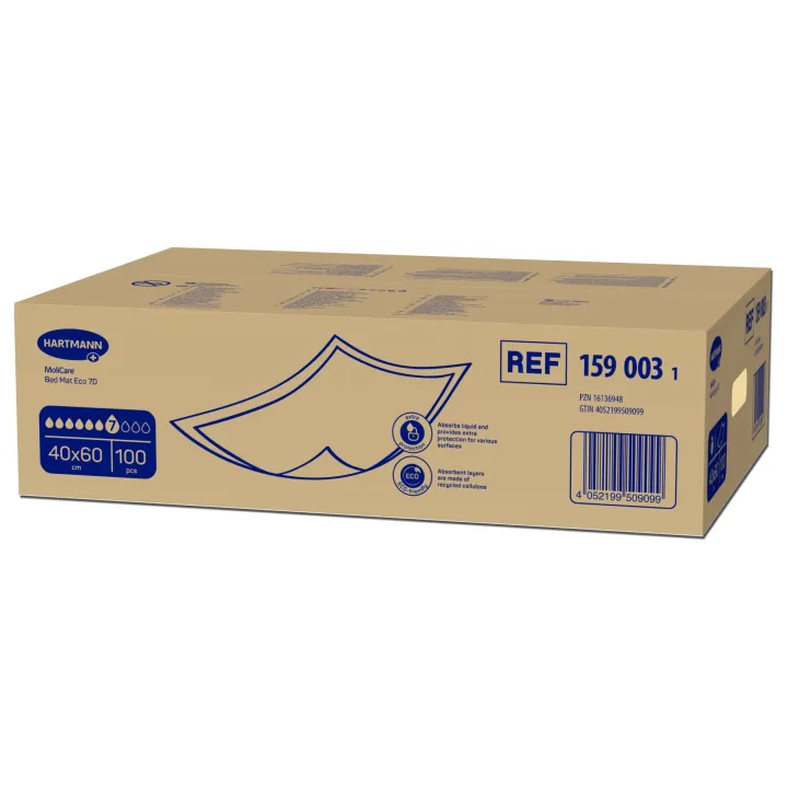 HARTMANN MoliCare Bed Mat Eco 7 Tropfen à 100 Stück