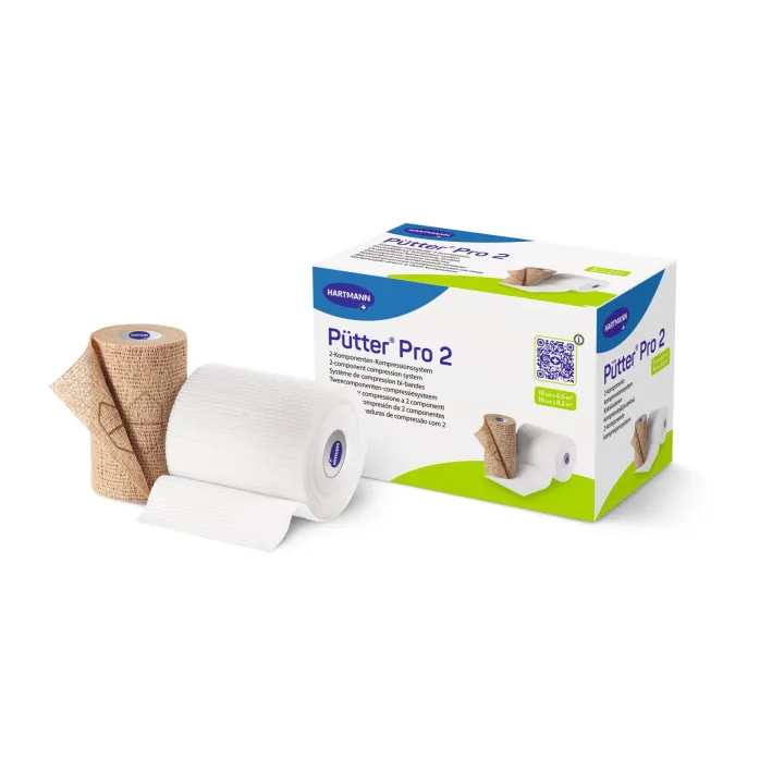 HARTMANN PütterPro 2 – 1 Polsterbinde ​1 Kompressionsbinde