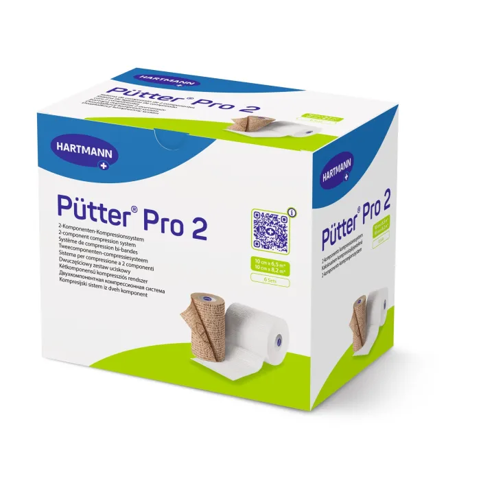 HARTMANN PütterPro 2 – 1 Polsterbinde ​1 Kompressionsbinde