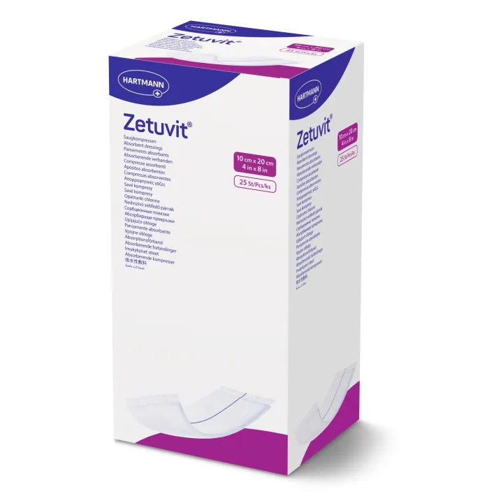 HARTMANN Zetuvit steril sterile Saugkompresse à 15 Stück
